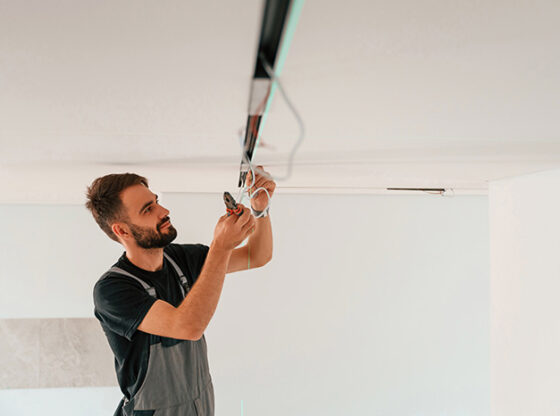 Swift Electrical installing lights