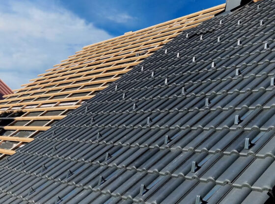 Roofing Slates on Home in Galway
